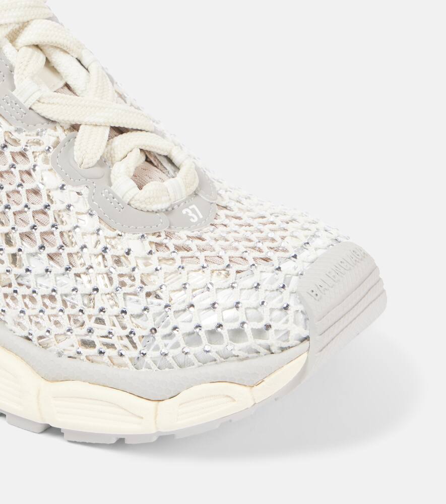 Balenciaga 3XL Fishnet embellished sneakers