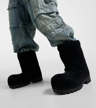 Balenciaga Alaska Low suede boots