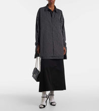 Balenciaga Avenue Sock 110 patent leather sandals