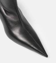 Balenciaga Avenue leather over-the-knee boots