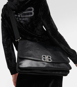 Balenciaga BB Soft Large leather shoulder bag