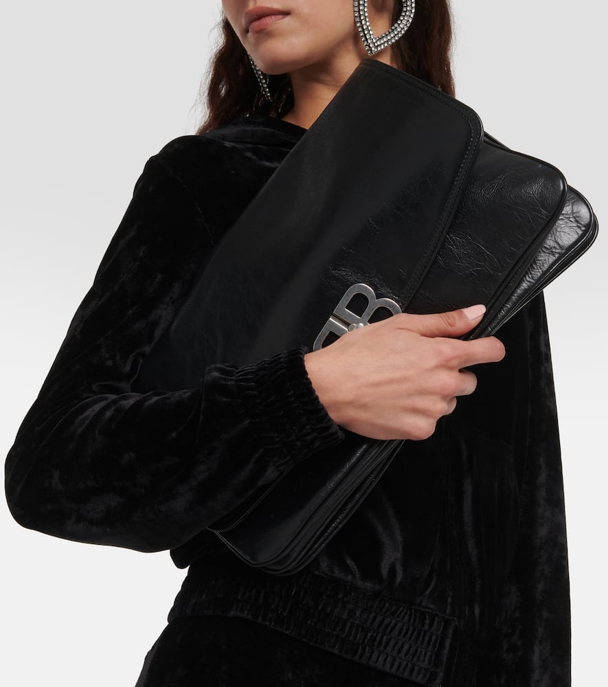 Balenciaga BB Soft Large leather shoulder bag