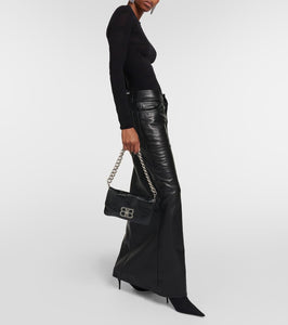 Balenciaga BB Soft Small Flap leather shoulder bag