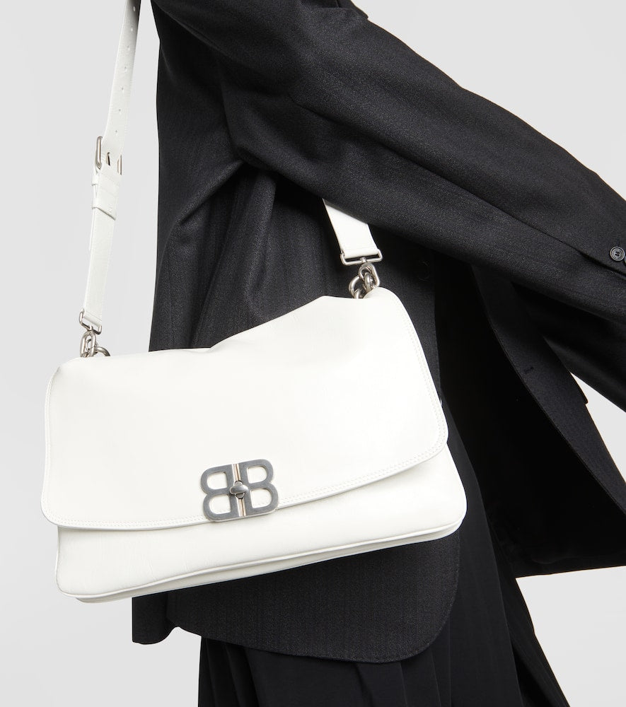 Balenciaga BB leather shoulder bag