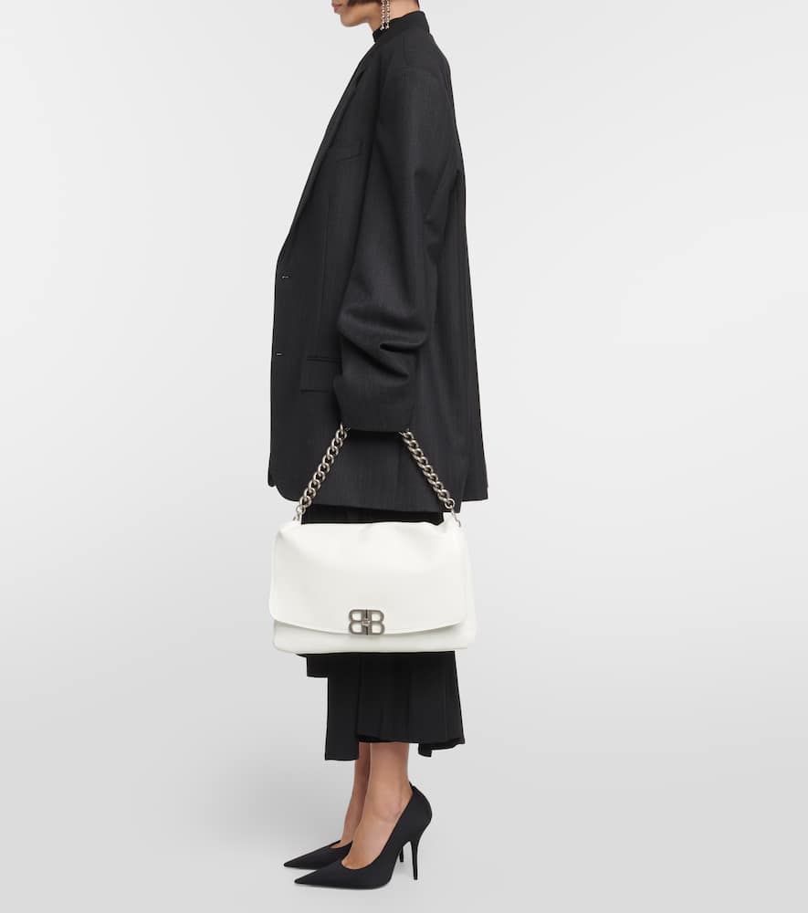 Balenciaga BB leather shoulder bag