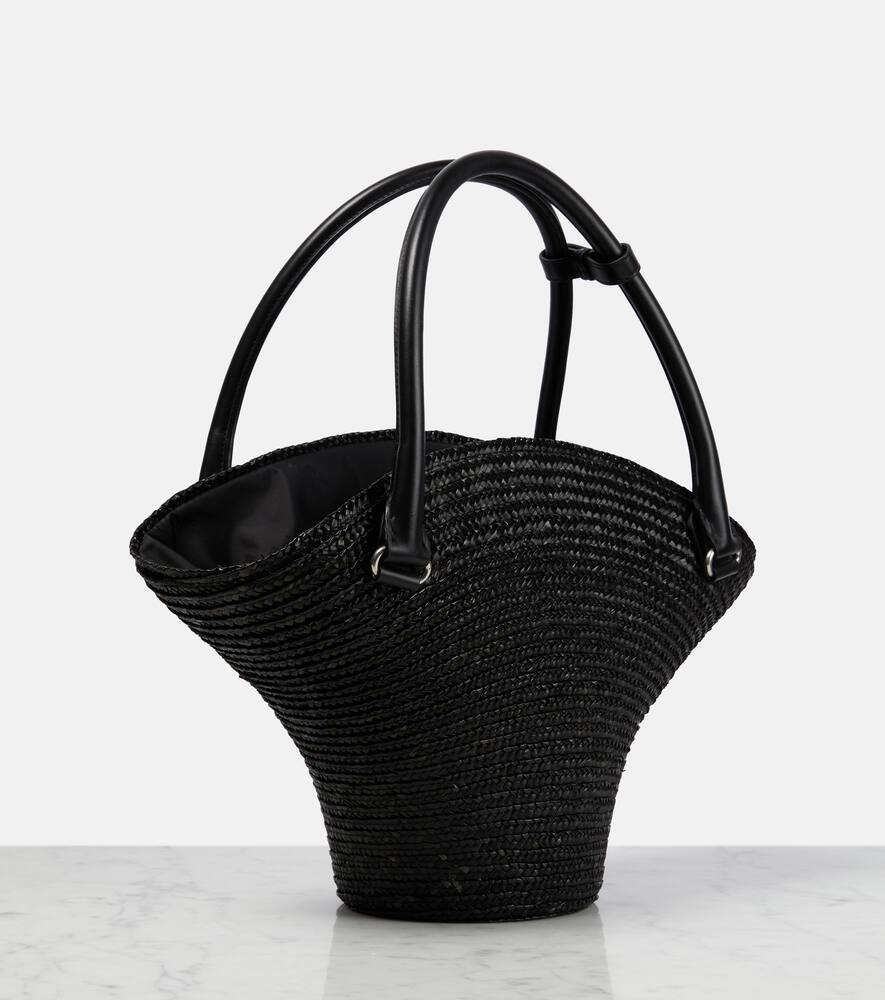 Balenciaga Beach Bag Medium raffia tote bag