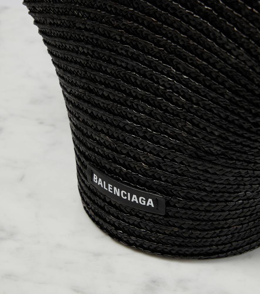 Balenciaga Beach Bag Medium raffia tote bag