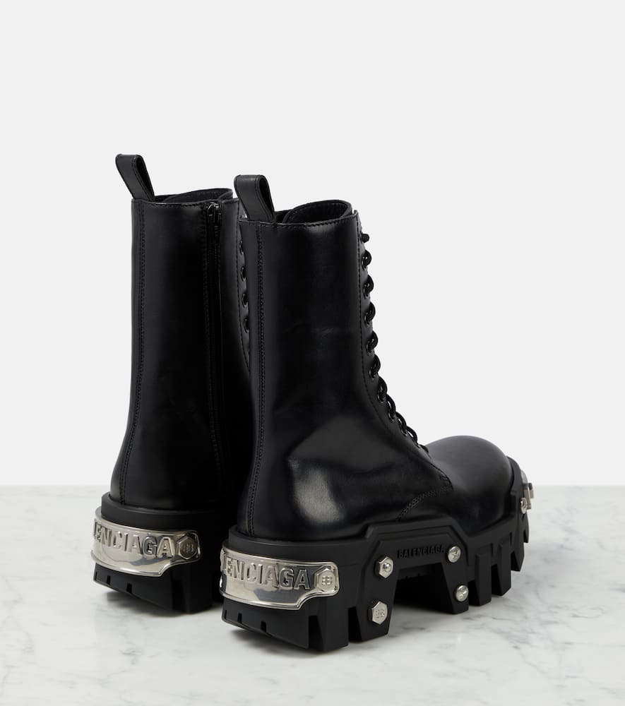 Balenciaga Bulldozer leather ankle boots