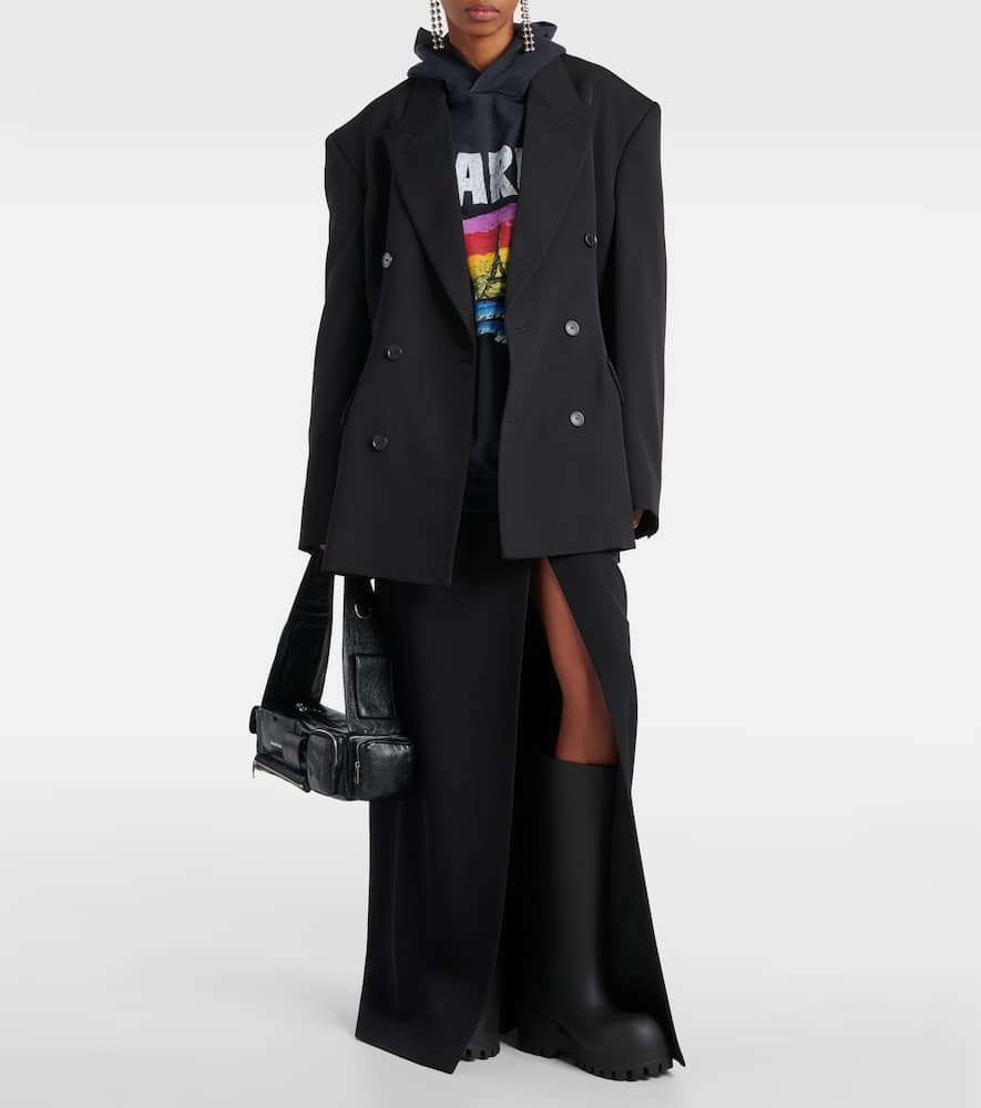 Balenciaga Bulldozer rain boots
