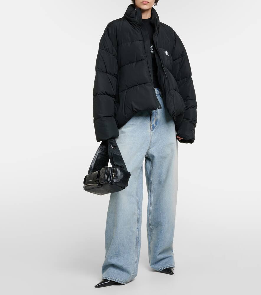 Balenciaga C-SHAPE puffer micro-faille jacket