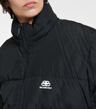 Balenciaga C-SHAPE puffer micro-faille jacket