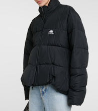 Balenciaga C-SHAPE puffer micro-faille jacket