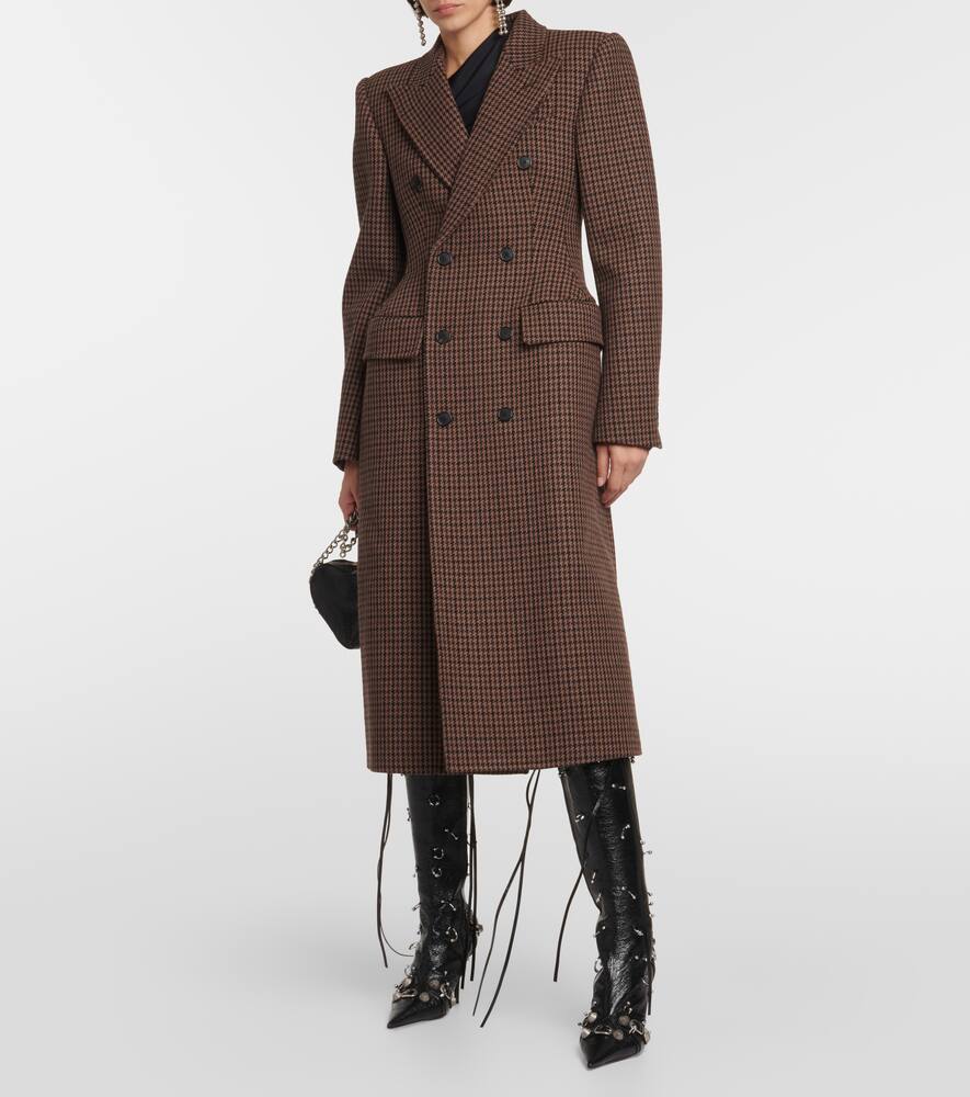 Balenciaga Cagole embellished leather knee-high boots