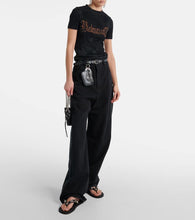 Balenciaga Cagole embellished thong sandals