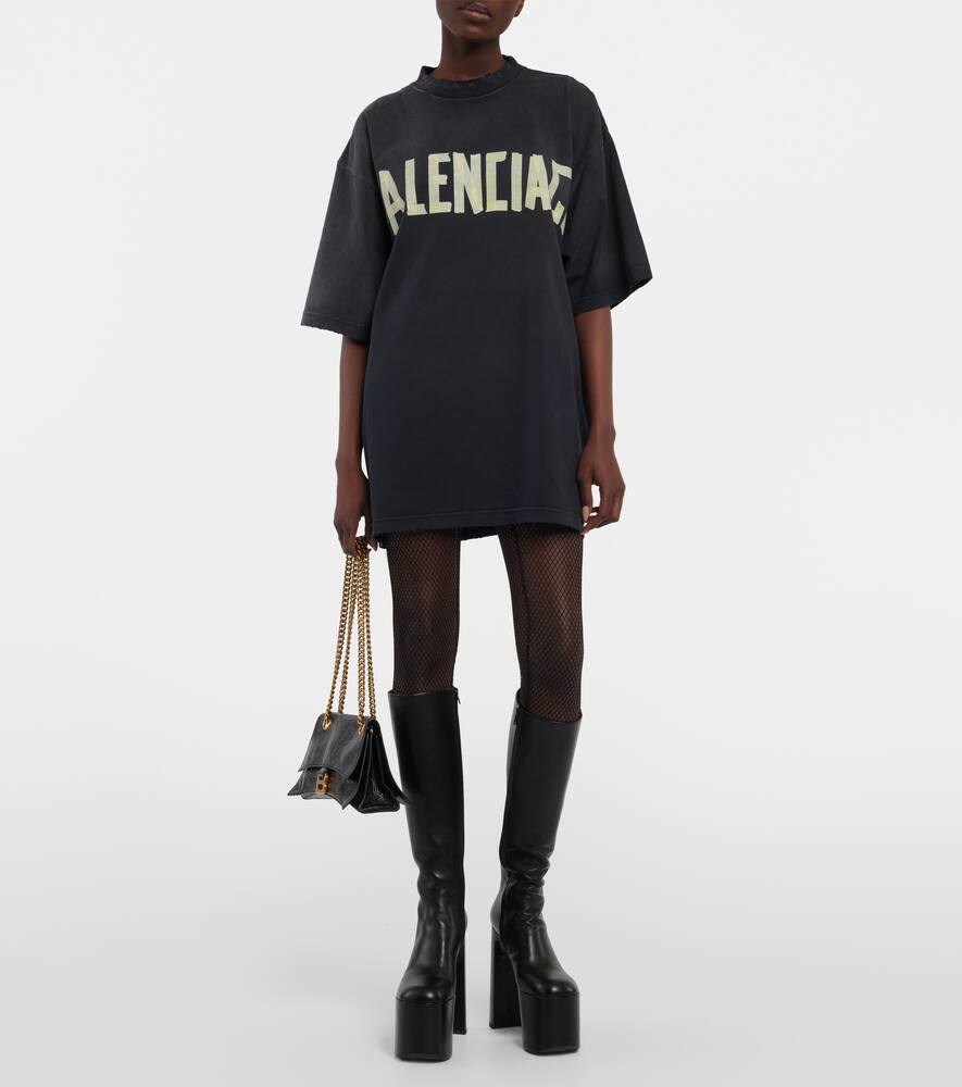 Balenciaga Camden platform leather knee-high boots