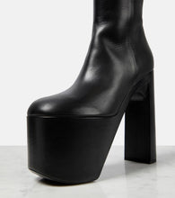 Balenciaga Camden platform leather knee-high boots