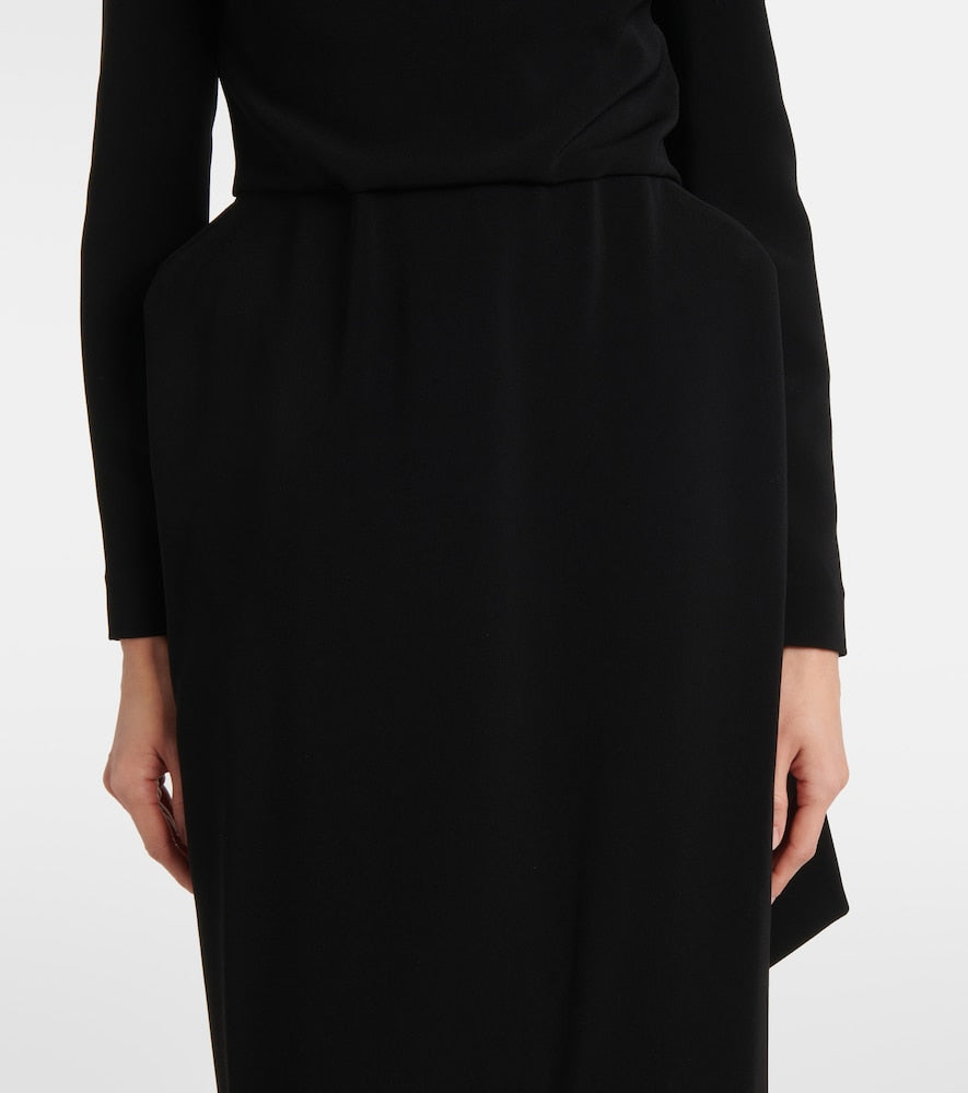Balenciaga Caped  gown