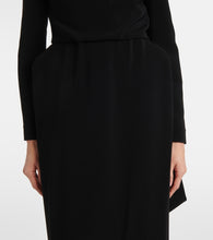 Balenciaga Caped  gown