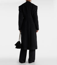 Balenciaga Cinched cashmere and wool coat