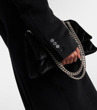 Balenciaga Cinched cashmere and wool coat