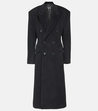 Balenciaga Cinched cashmere and wool coat - Balenciaga 束腰羊绒羊毛大衣
