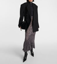 Balenciaga Cinched double-breasted wool blazer