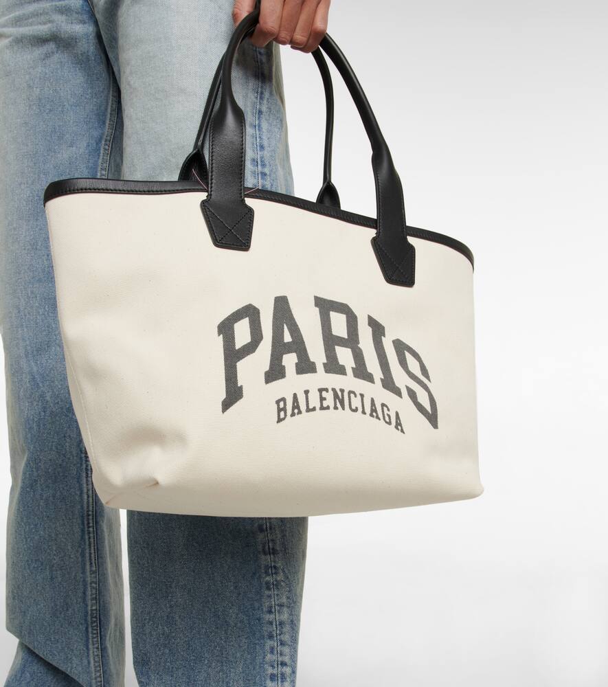 Balenciaga Cities Paris Jumbo Small canvas tote