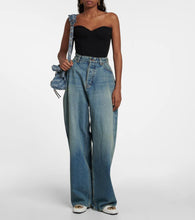 Balenciaga Cosy BB croc-effect leather mules