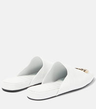 Balenciaga Cosy BB croc-effect leather mules