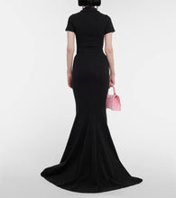 Balenciaga Cotton-blend T-shirt maxi dress
