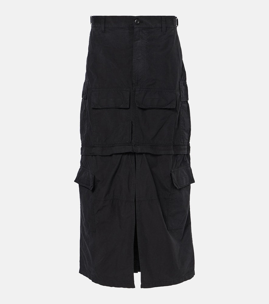 Balenciaga Cotton-blend ripstop cargo skirt - Balenciaga 棉混纺防撕裂工装裙