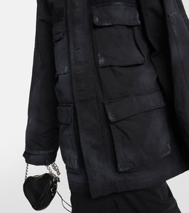 Balenciaga Cotton ripstop parka