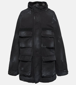 Balenciaga Cotton ripstop parka