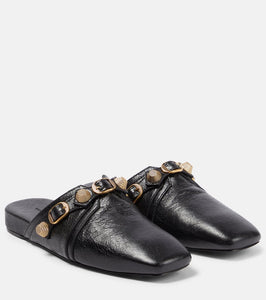 Balenciaga Cozy Cagole leather mules