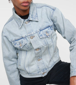 Balenciaga Cropped denim jacket