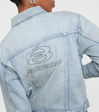 Balenciaga Cropped denim jacket