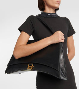 Balenciaga Crush Large leather shoulder bag