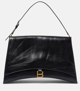 Balenciaga Crush Large leather shoulder bag. Shop Balenciaga Shoulder Bags for women now.