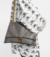 Balenciaga Crush Medium leather shoulder bag