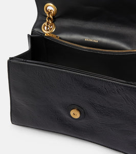 Balenciaga Crush Medium leather shoulder bag