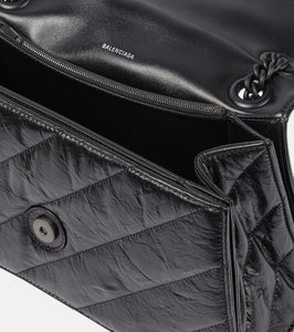 Balenciaga Crush Medium leather shoulder bag