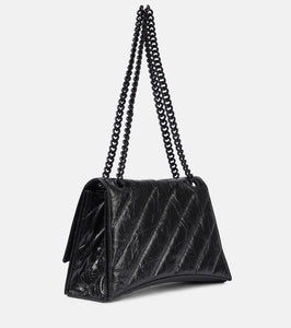 Balenciaga Crush Medium leather shoulder bag