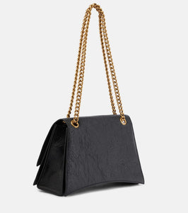 Balenciaga Crush Medium leather shoulder bag