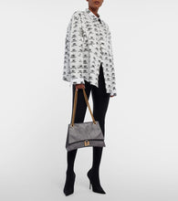 Balenciaga Crush Medium leather shoulder bag