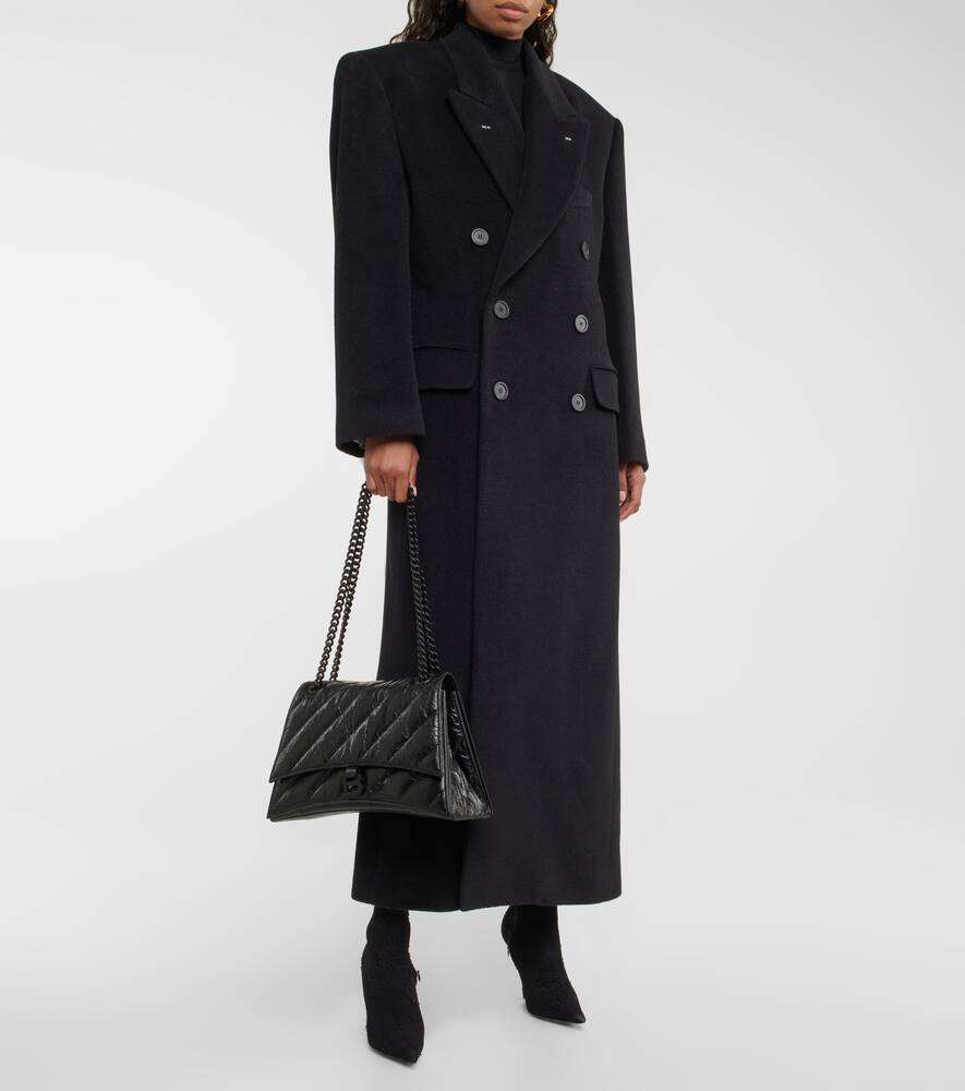 Balenciaga Crush Medium leather shoulder bag