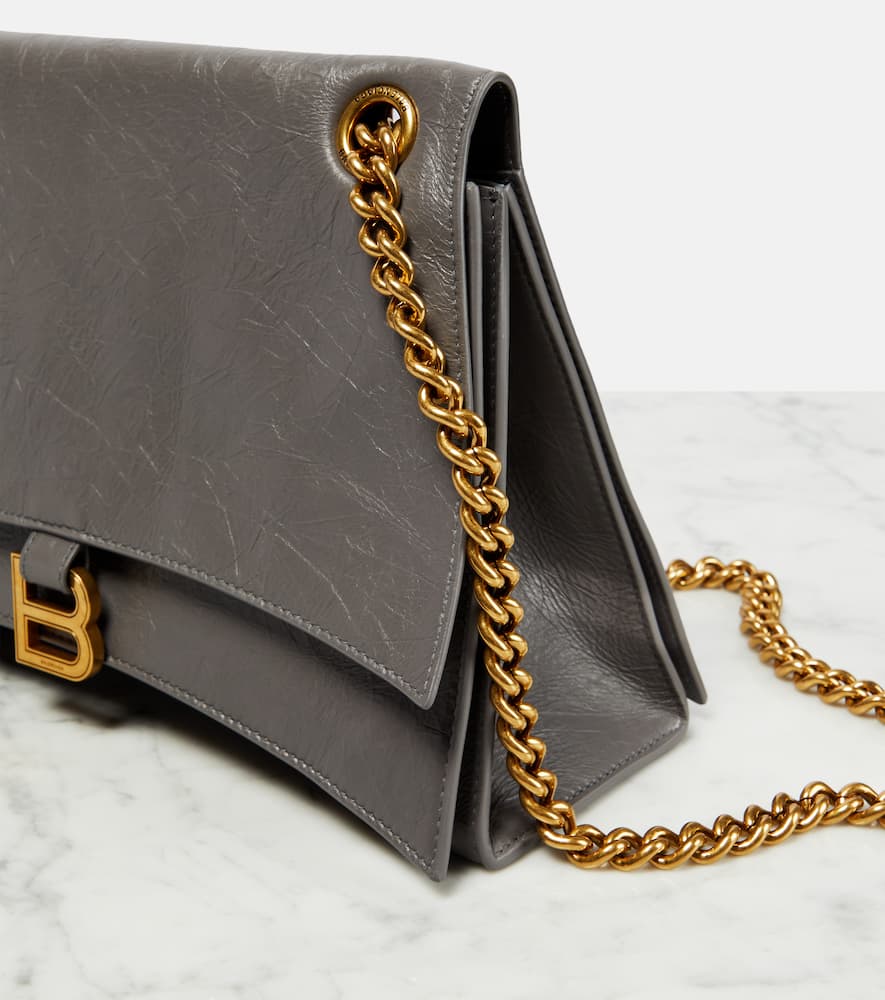 Balenciaga Crush Medium leather shoulder bag