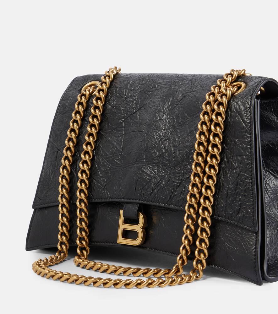 Balenciaga Crush Medium leather shoulder bag