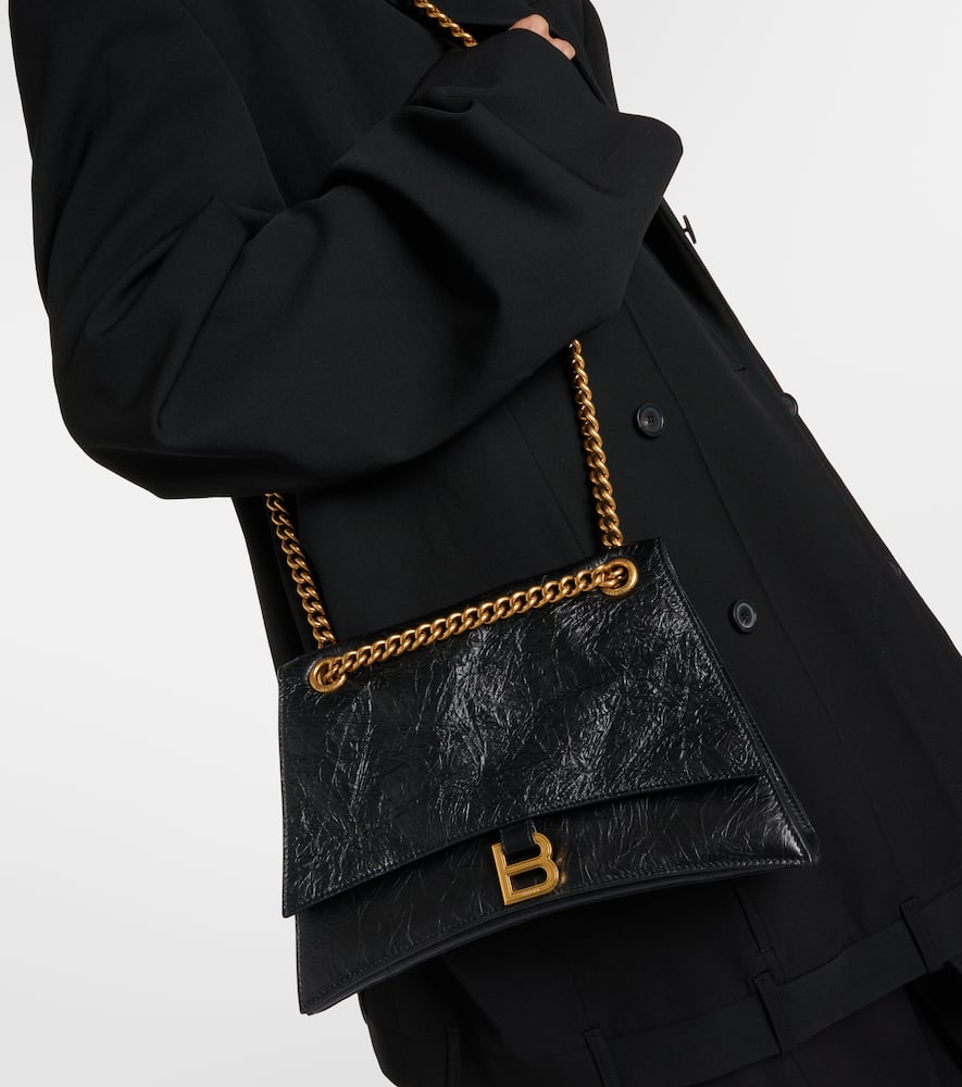 Balenciaga Crush Medium leather shoulder bag