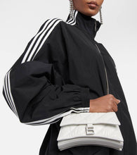 Balenciaga Crush Mini quilted leather wallet on chain