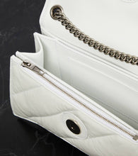 Balenciaga Crush Mini quilted leather wallet on chain